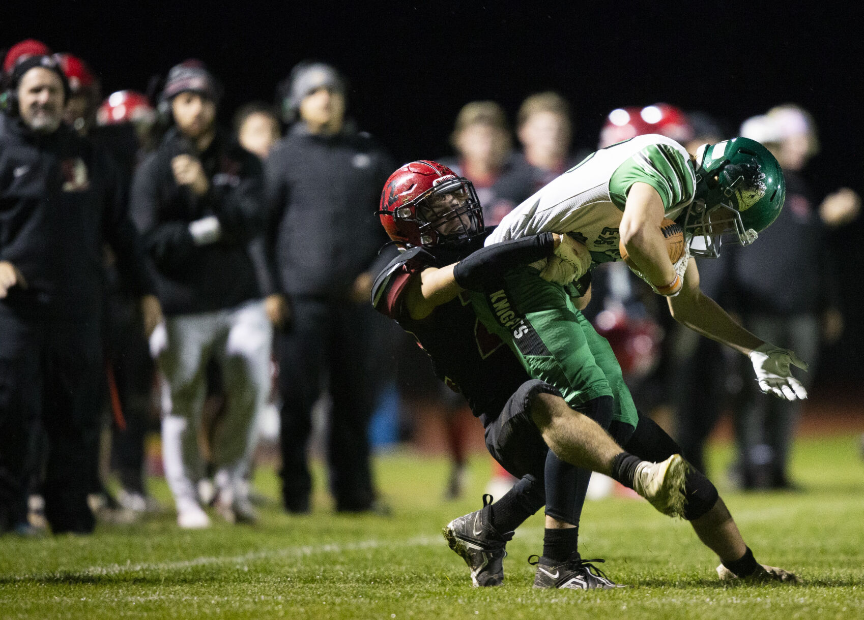 East Valley vs. East Valley-Spokane football